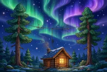 Illustration for the space weather and storm watch article